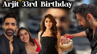 Arjit Taneja 33rd Birthday Celebrate Sriti Jha Mrunal Thakur Aly Goni & Krishna Mukherjee Wishes |