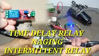 Wala Bang Intermittent Relay or Interval ang Wiper Motor Mo?? Ating Lagyan Yan...