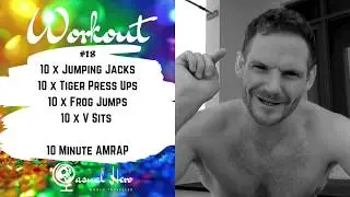 Bodyweight HIIT Workout - Train at Home - No Equipment - DAD BOD! Casual Workout #18