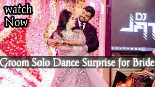 Groom Solo Dance Surprise for Bride 💍 | Emotional Sangeet  Performance