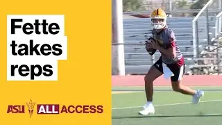 ASU All Access: Rookie QB Jake Fette practices with team at the Sun Bowl