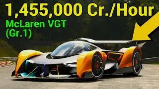 БЫСТРЫЙ И ПРОСТОЙ способ заработать деньги | McLaren VGT (Gr.1) | Gran Turismo 7 Обновление 1.52