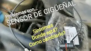 SENSOR DE CIGUEÑAL JETTA A4 | Problemas, dónde está y cómo se cambia.