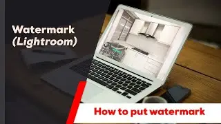 How to put watermark in lightroom