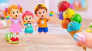 Amazing Rainbow Ice Cream 🍦🌈 How To Make Mini Rainbow Ice Cream Decorating Ideas ✨ Sweet Cake Master