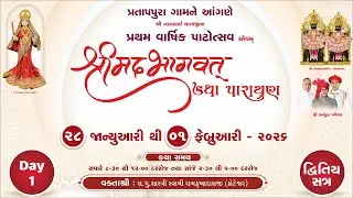 2 Pratapura Mandir - 1st Patotsav - Shreemad Bhagvat Katha