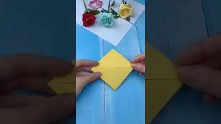 cutest 😍 fox 🦊 craft #trendingshorts #viral #art #diy #shorts
