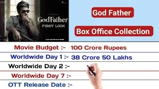 God Father Movie Box Office Collection 2022 | Day Wise
