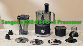 Sangcon E02 03 Food Processor  Step by Step Tutorial