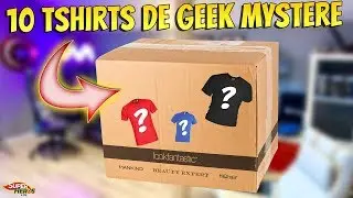 I'm opening a Mystery Box of 10 Geek Zavi ZBox Super Heroes and Company T-shirts