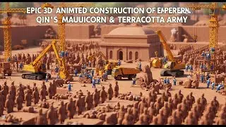 Epic 3D Animated Construction of Emperor Qin&rsquo;s Mausoleum & Terracotta Army