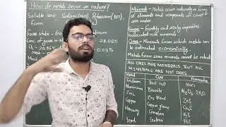 Class 10 - Extraction of metals (High reactive) 
