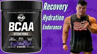 BCAA Stim Free and BCAA +Charged by PMD