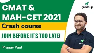 CMAT & MAH-CET 2021 | Full Course Launch | Enrolment Started | Pranav Pant | Gradeup