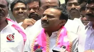 KCR Elected Leader of Legislature Party, meets Governor