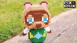 Tom Nook ANIMAL CROSSING - Pix Brix Instructions