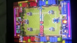 Empate &eacute;pico en clash royale mitos episodio #1