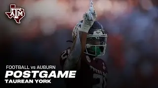 Auburn Postgame: Taurean York