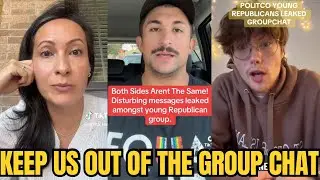 Young Republicans Group Chat RACI$T and H@TE Filled Messages EXPOSED