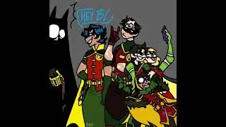 Robin-ception / #batfam #batfamily #damianwayne #nightwing #redhood #timdrake #brucewayne #dc