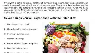Quick And Easy Paleo Ground Beef Recipes