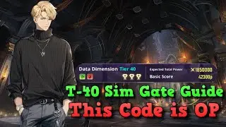T-40 Sim Gate Guide - This Code is OP! | Solo Leveling Arise