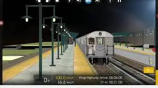BMT Brighton Line: 1964 Budd Company R32 B Train At Kings Highway