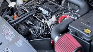 CTS turbo cold air intake sound MK5GTI FSI