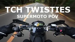 CARVING MOUNTAIN TWISTIES |  KTM 690 SUPERMOTO POV 2 | PURE SOUND