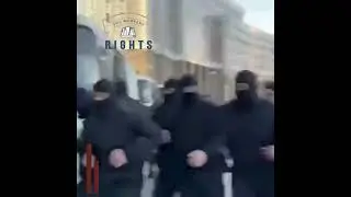 100 peaceful oil workers who traveled from Zhanaozen to Astana and demanded jobs.