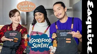 第4回ゲストはクリスタル・ケイさん！ 【連載】Zeebraと杉山絵美のGOOD FOOD SUNDAY｜Esquire Japan