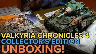 Valkyria Chronicles 4 Memoirs from Battle Premium Edition Unboxing