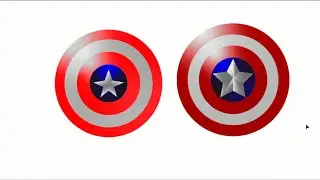 Captain America 😊 Shield| How to make a Shield of Captain America| Marvel| Shield @pcnative2571