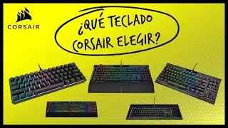 &iquest;Qu&eacute; teclado Corsair elegir? | Claves a tener en cuenta