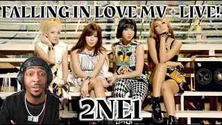 MY FAVORITE MV SO FAR! | 2NE1 - FALLING IN LOVE M/V + INKIGAYO LIVE! | REACTION!