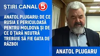 Plugaru:De ce Rusia e periculoasă pentru Moldova și de ce o țară neutră trebuie să fie gata derăzboi