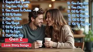 🎧 Gen Z Love Story Songs | AI Hindi Romantic Mashup | SNB Production | New Age Love Vibes 💞