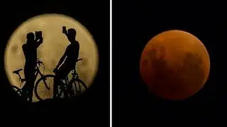 Eclipse 2018 Super Blood Blue Moon rises over Australia in stunning pictures