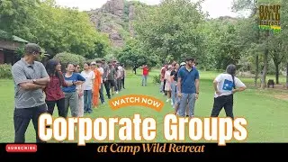 Weekend Fun for Corporate Groups | Adventure & Team Building Game in Camp Wild Retreat