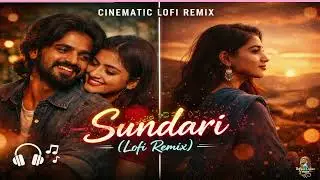 Sundari &ndash; Cinematic Lofi Remix | Relaxing Chill Beats for Study & Sleep