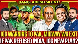 🛑ICC Warning to Pak, Midway Out from WC if Boycott India Match | Why Bangladesh Silent?