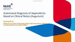 Most Advanced Healthcare Technology x National University Health System video