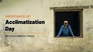 Importance of Acclimatization day.