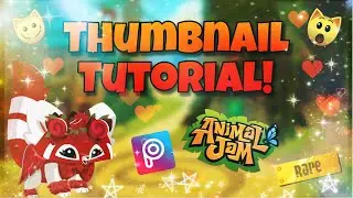 How to make thumbnails! // PicsArt