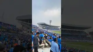 India 🇮🇳 vs South Africa 🇿🇦 match at Eden Gardens! #wc2023 #indvssa #youtubeshorts #edengardens