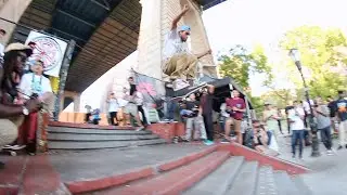 TJ HERNANDEZ NEVER BEEN DONE FRONT SIDE BIG SPIN LES NYC DOUBLE SET