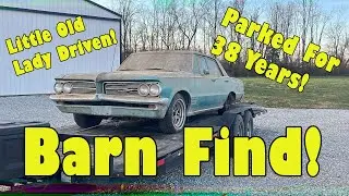 Barn Find Pontiac Tempest Custom Project Car 1964 года