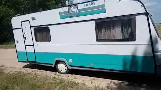 Обзор прицепа-дачи Knaus Azur 510
