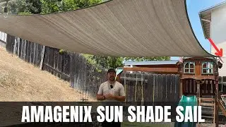 Amagenix Sun Shade Sail 16'X20' Review: Cool Shade for Summer!
