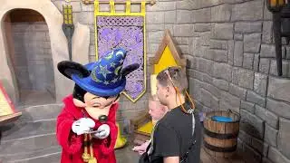 Sorcerer Mickey - My favorite meet and greet in all of Walt Disney World!